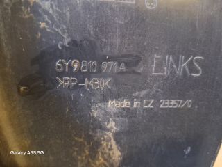 bontott SKODA FABIA I Bal hátsó Dobbetét (Kerékjárati, Műanyag)