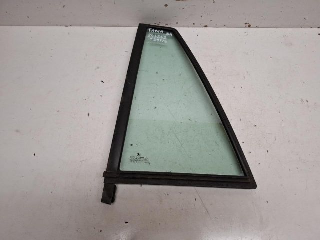 bontott SKODA FABIA I Bal hátsó Fixüveg (Ajtóban)