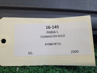 bontott SKODA FABIA I Csomagtér Roló