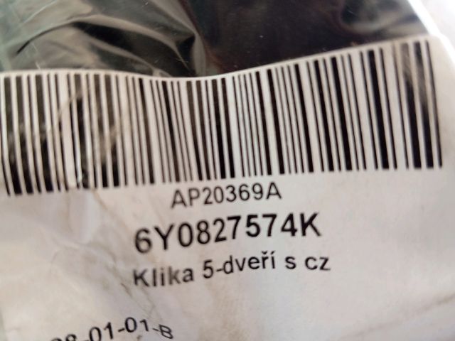 bontott SKODA FABIA I Csomagtérajtó Kapcsoló