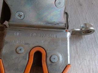 bontott SKODA FABIA I Csomagtérajtó Zárszerkezet