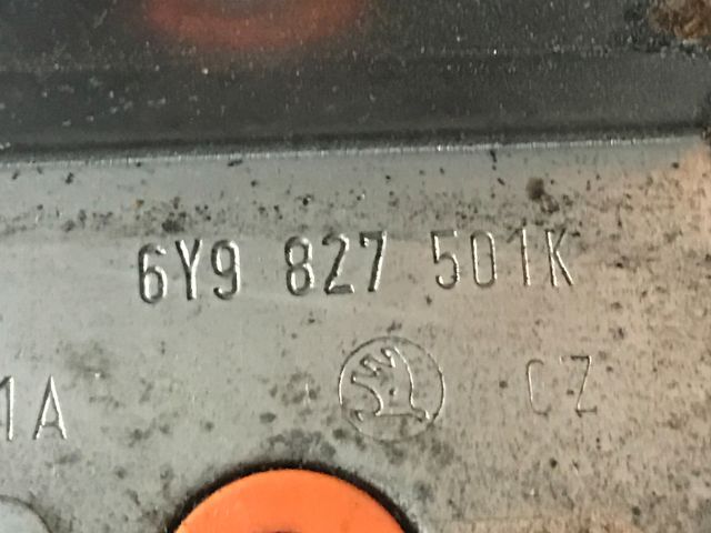 bontott SKODA FABIA I Csomagtérajtó Zárszerkezet