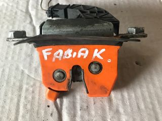 bontott SKODA FABIA I Csomagtérajtó Zárszerkezet