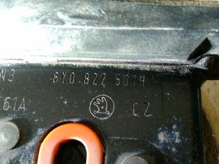 bontott SKODA FABIA I Csomagtérajtó Zárszerkezet