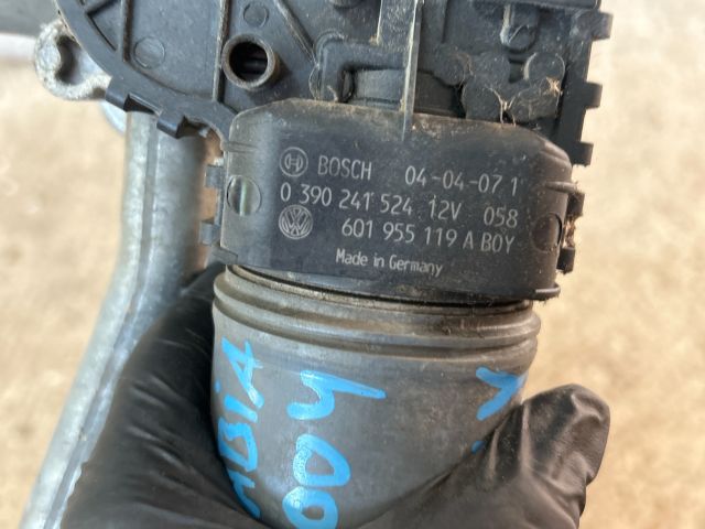 bontott SKODA FABIA I Első Ablaktörlő Szerkezet Motorral