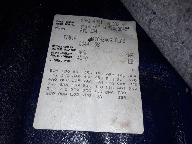 bontott SKODA FABIA I Első Ablaktörlő Szerkezet Motorral