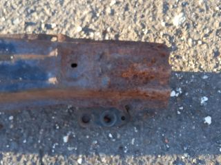 bontott SKODA FABIA I Első Lökhárító Merevítő (Fém)