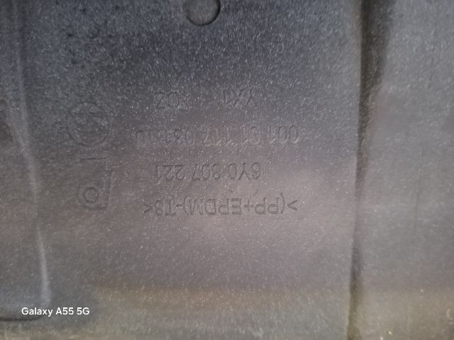 bontott SKODA FABIA I Első Lökhárító (Üresen)