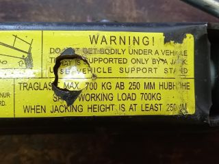 bontott SKODA FABIA I Emelő