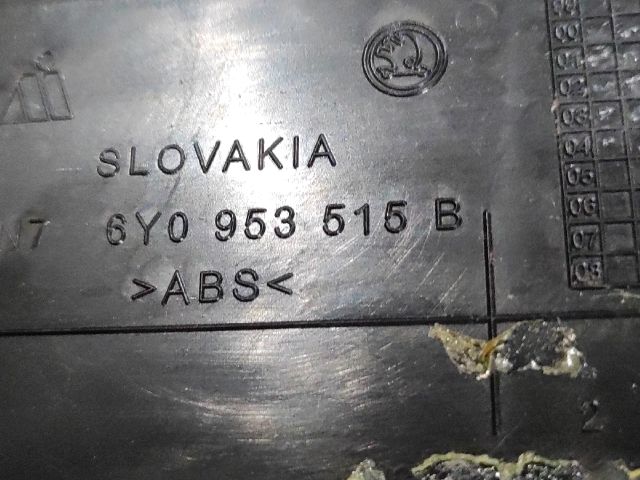 bontott SKODA FABIA I Felső Kormányoszlop Burkolat