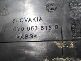 bontott SKODA FABIA I Felső Kormányoszlop Burkolat