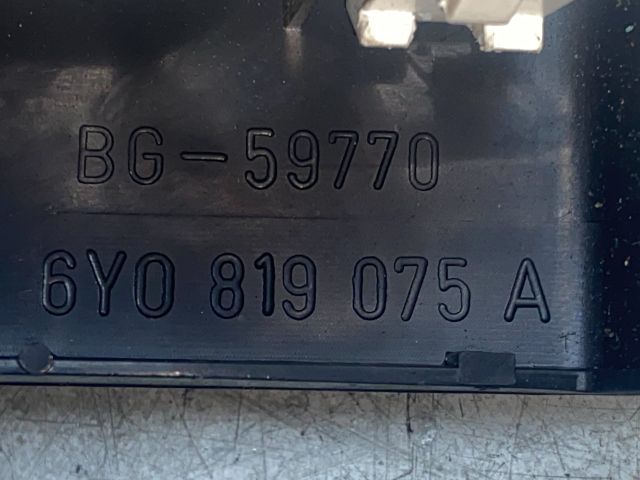 bontott SKODA FABIA I Fűtéskapcsoló (Nem klímás)