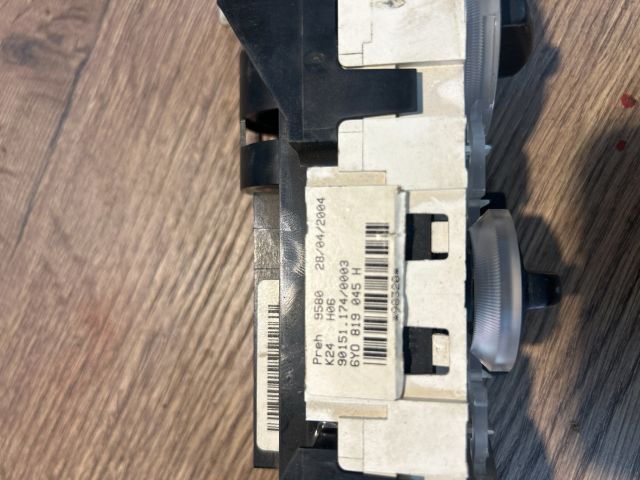 bontott SKODA FABIA I Fűtéskapcsoló (Nem klímás)