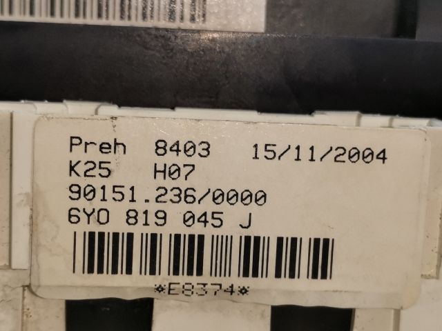 bontott SKODA FABIA I Fűtéskapcsoló (Nem klímás)