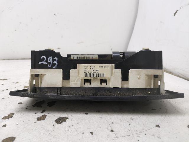 bontott SKODA FABIA I Fűtéskapcsoló (Nem klímás)