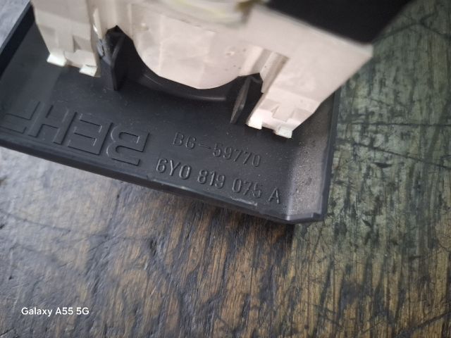 bontott SKODA FABIA I Fűtéskapcsoló (Nem klímás)