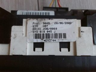 bontott SKODA FABIA I Fűtéskapcsoló