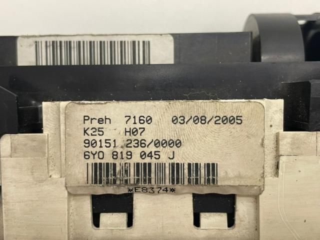 bontott SKODA FABIA I Fűtéskapcsoló