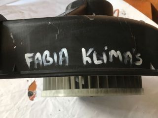 bontott SKODA FABIA I Fűtőmotor (Klímás)
