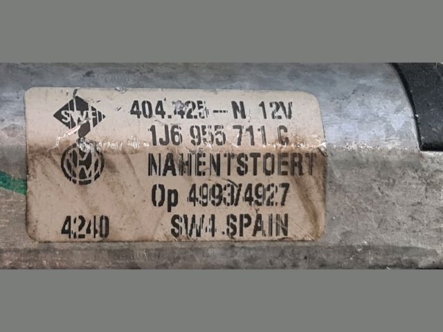 bontott SKODA FABIA I Hátsó Ablaktörlő Motor