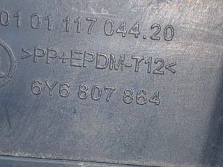 bontott SKODA FABIA I Hátsó középső Lökhárító Tartó (Műanyag)