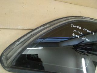bontott SKODA FABIA I Jobb C Oszlop Oldalablak Üveg