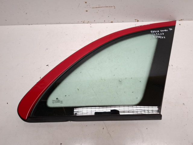 bontott SKODA FABIA I Jobb C Oszlop Oldalablak Üveg
