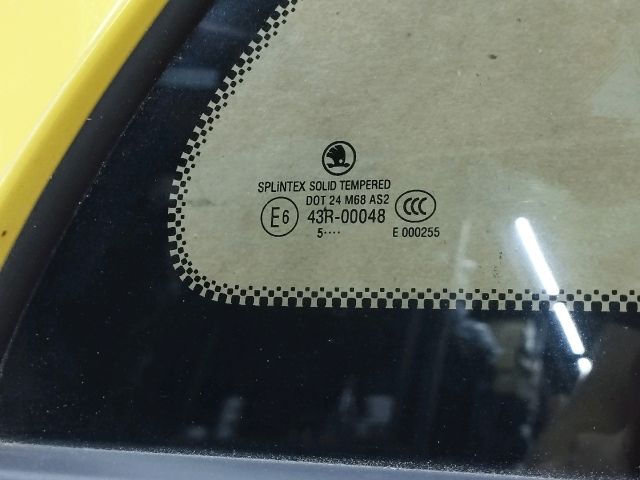 bontott SKODA FABIA I Jobb C Oszlop Oldalablak Üveg