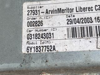 bontott SKODA FABIA I Jobb első Ablakemelő Szerkezet (Mechanikus)