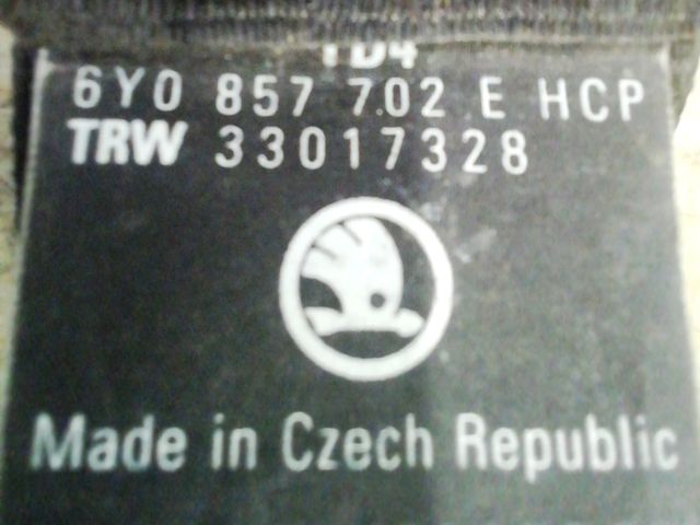 bontott SKODA FABIA I Jobb első Biztonsági Öv