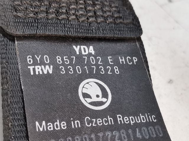 bontott SKODA FABIA I Jobb első Biztonsági Öv