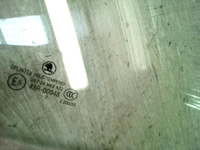 bontott SKODA FABIA I Jobb hátsó Ablak