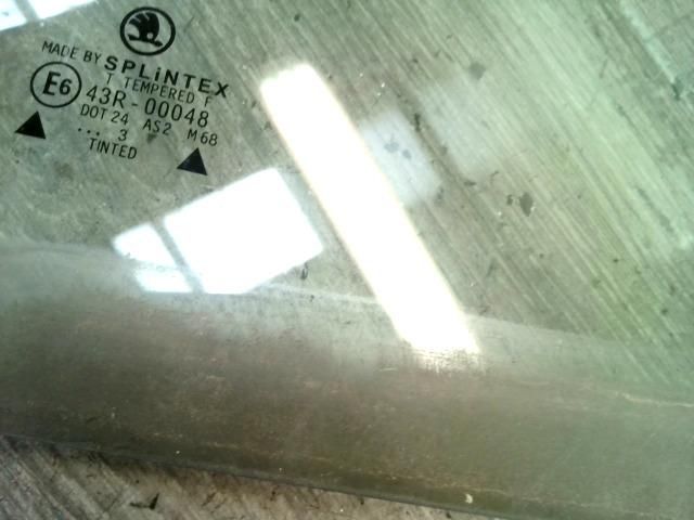 bontott SKODA FABIA I Jobb hátsó Ablak