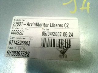 bontott SKODA FABIA I Jobb hátsó Ablakemelő Szerkezet (Mechanikus)