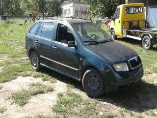 bontott SKODA FABIA I Jobb hátsó Ablakemelő Szerkezet (Mechanikus)