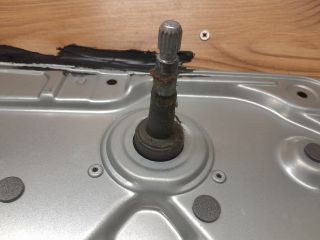 bontott SKODA FABIA I Jobb hátsó Ablakemelő Szerkezet (Mechanikus)