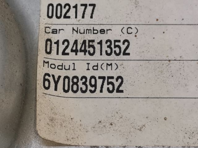 bontott SKODA FABIA I Jobb hátsó Ablakemelő Szerkezet (Mechanikus)