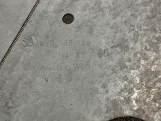 bontott SKODA FABIA I Jobb hátsó Ablakemelő Szerkezet (Mechanikus)