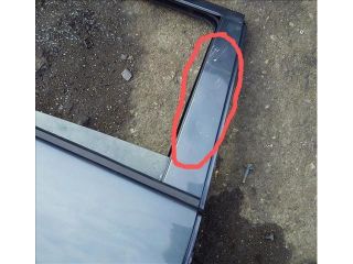 bontott SKODA FABIA I Jobb hátsó Ajtó (Üres lemez)