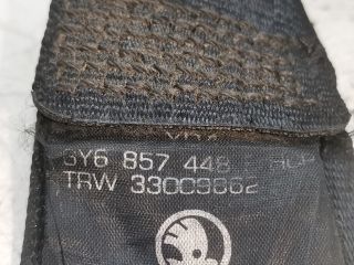 bontott SKODA FABIA I Jobb hátsó Biztonsági Öv