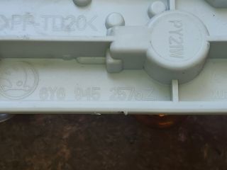 bontott SKODA FABIA I Jobb Hátsó Lámpa Foglalat