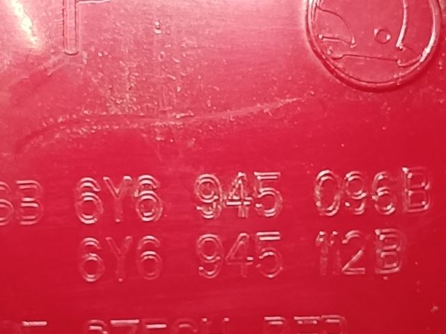 bontott SKODA FABIA I Jobb Hátsó Lámpa