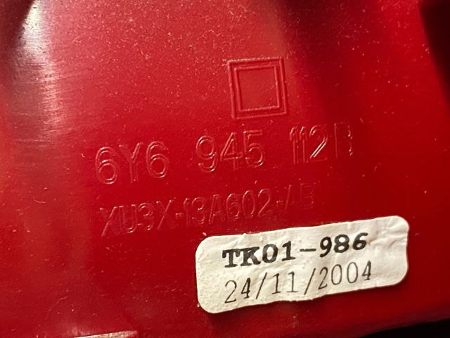 bontott SKODA FABIA I Jobb Hátsó Lámpa