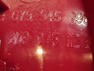 bontott SKODA FABIA I Jobb Hátsó Lámpa