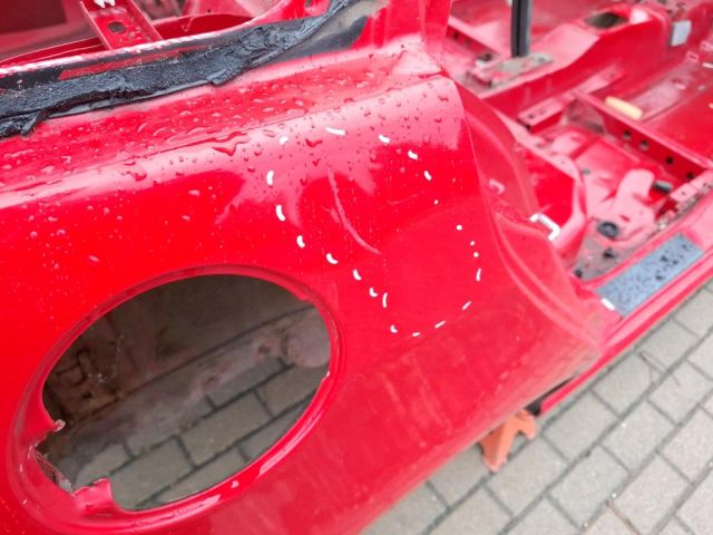 bontott SKODA FABIA I Jobb hátsó Negyed Karosszéria Csomag