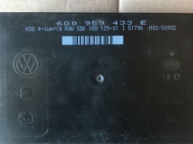 bontott SKODA FABIA I Komfort Elektronika