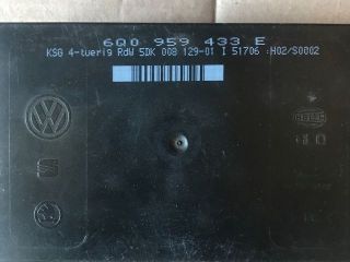 bontott SKODA FABIA I Komfort Elektronika