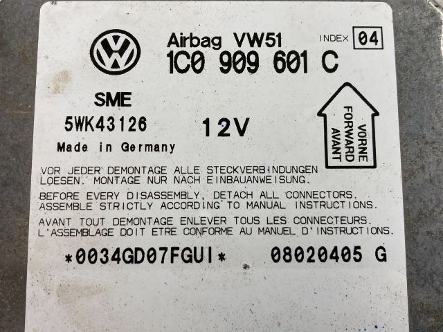 bontott SKODA FABIA I Légzsák Elektronika