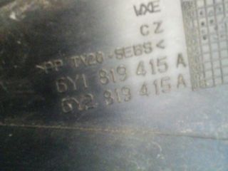 bontott SKODA FABIA I Levélrács