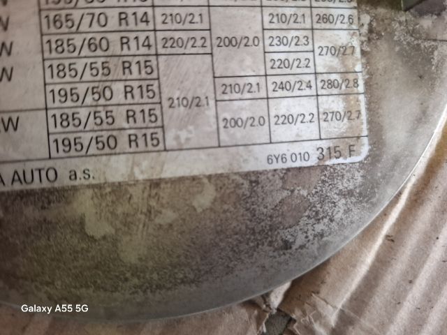 bontott SKODA FABIA I Tankajtó